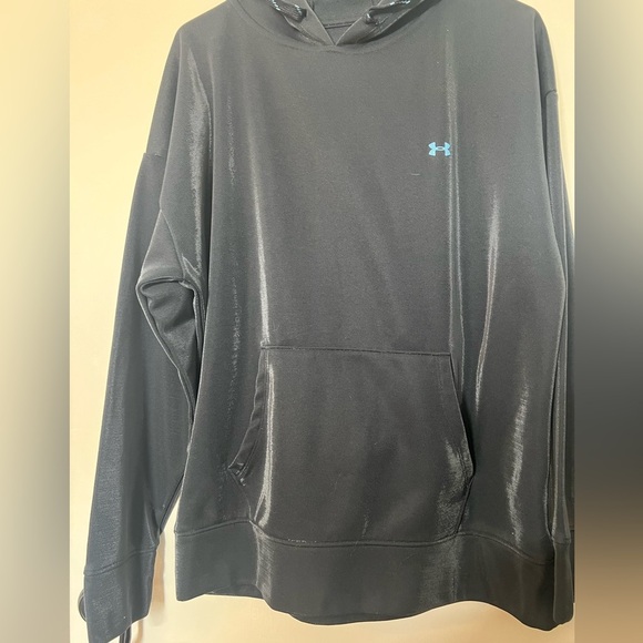 Under Armour Black ColdGear Hoodie - Picture 1 of 4